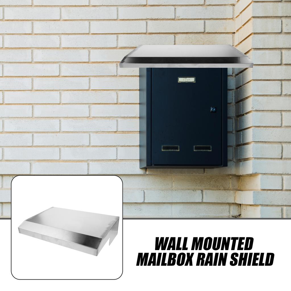 Briefkasten Regenschutzplatte Barriere Wetterbrett Wandmontiertes Schutzdach für Elektro-Ladestation Fahrzeugzubehör