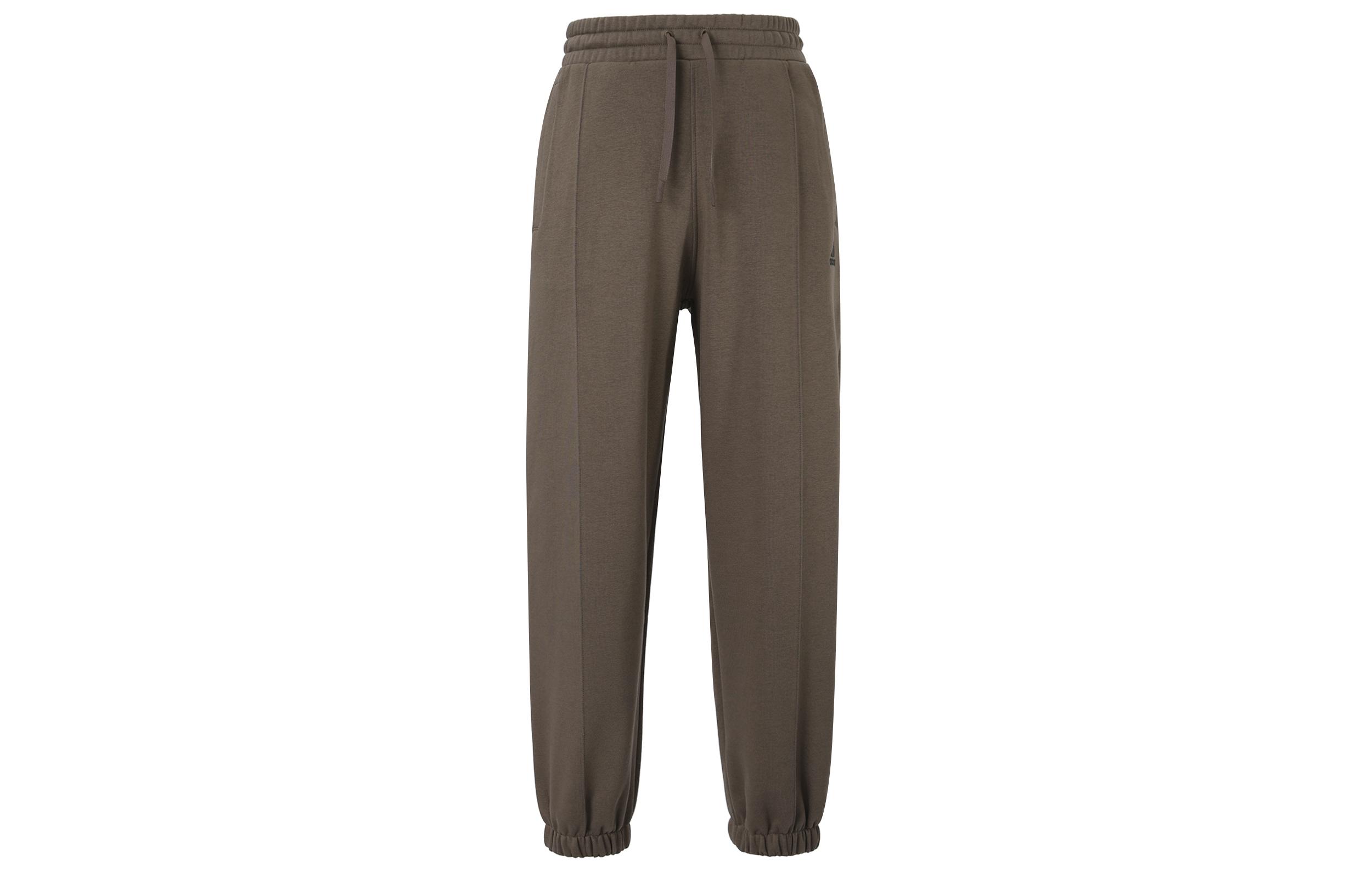 Adidas Knitted Sweatpants Unisex Stratum Dark Earthy Brown JM9118 S