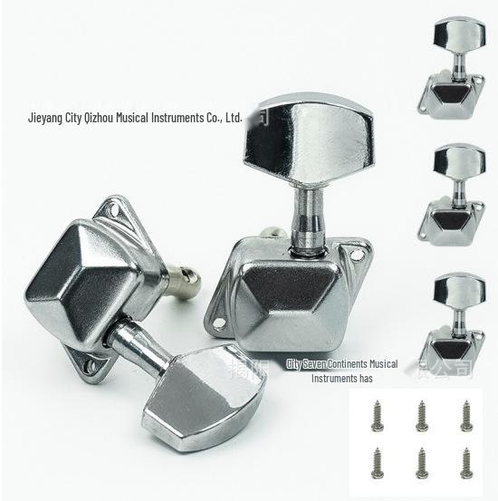 Zinc Alloy Folk Guitar Tuning Pegs - Fully and Semi-Closed Styles