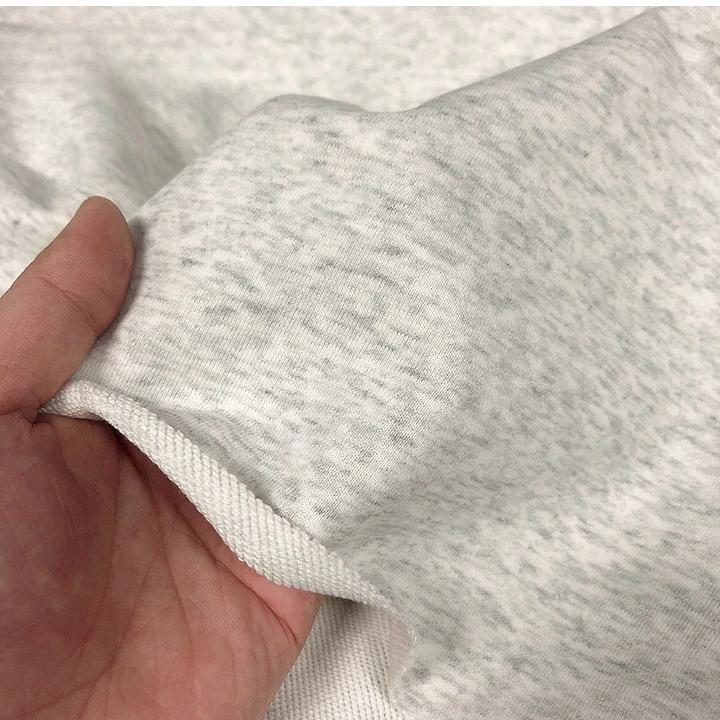 Wide 180cm French Terry Loop Cotton Knitted Fabric Abrasion-Resistant Sweatshirt Sweater Suit Sports Casual Wear Comfortable