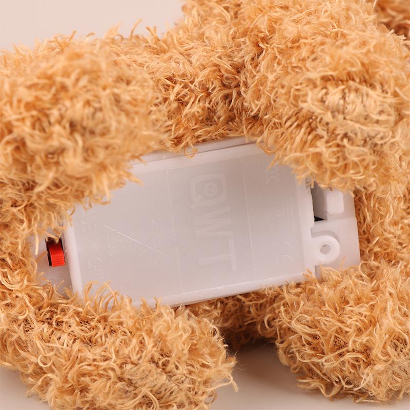 Simulation Electric Little Puppy Can Walk Bark Nod Head Imulation Stuffed Animal