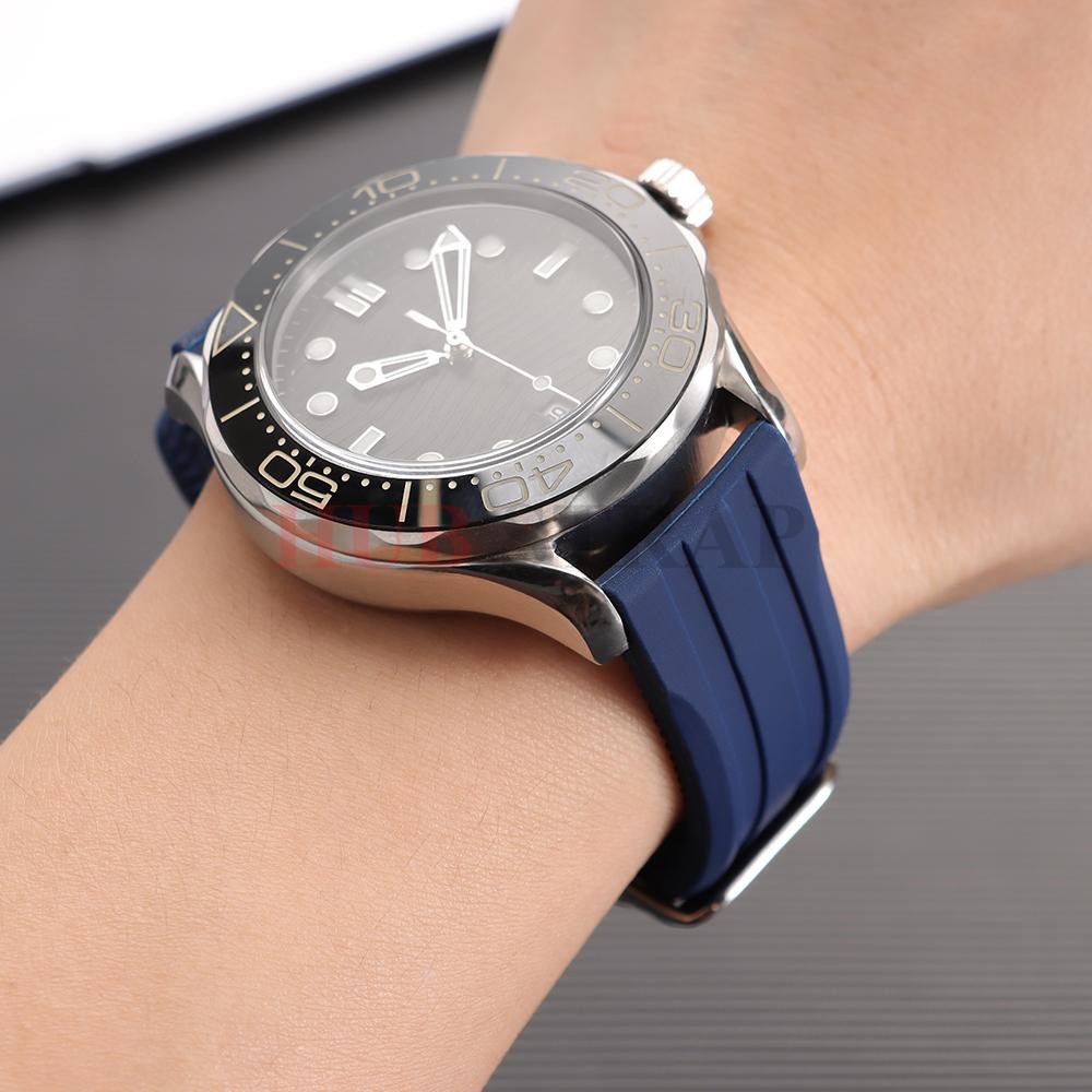Silicone Strap 20mm 22mm Rubber Watch Band for Rolex for Seiko Bracelet Quick Release Waterproof Universal Wristband Men Women