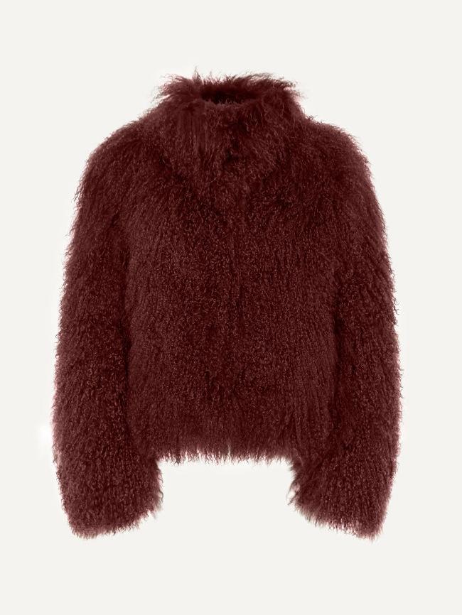 Available Now: 2024 Women's Fashion Solid Color Faux Fur Coat - Warm, Fuzzy, Long Sleeve Winter Outerwear.