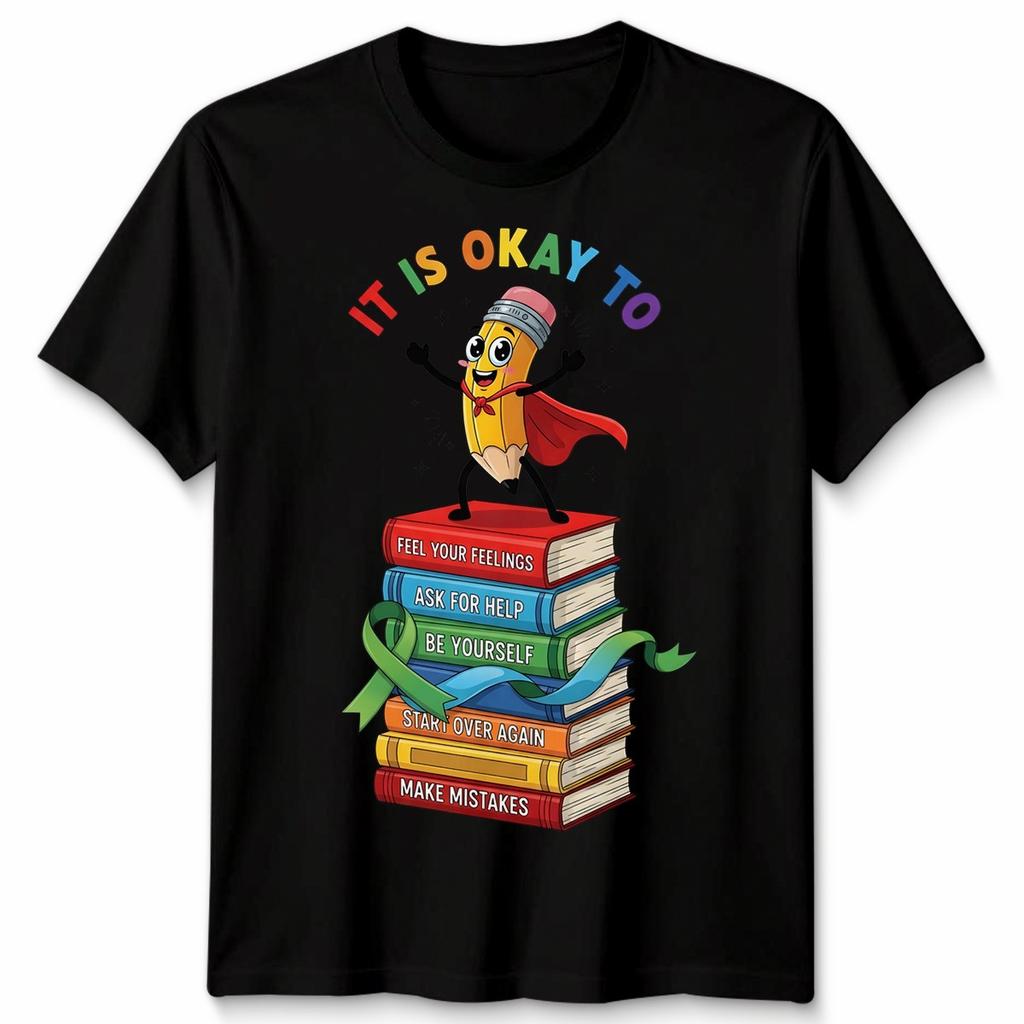 Mental Health Awareness Day It'S Okay To Feel Unisex Tshirt