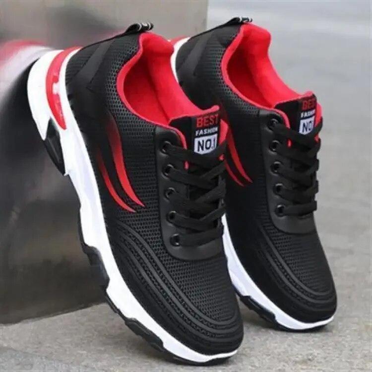 Men Spring  New Casual Shoes Sneakers Durable Outsole  Fashion Running Shoes Men's Mesh Breathable Shoes Zapatillas Hombre