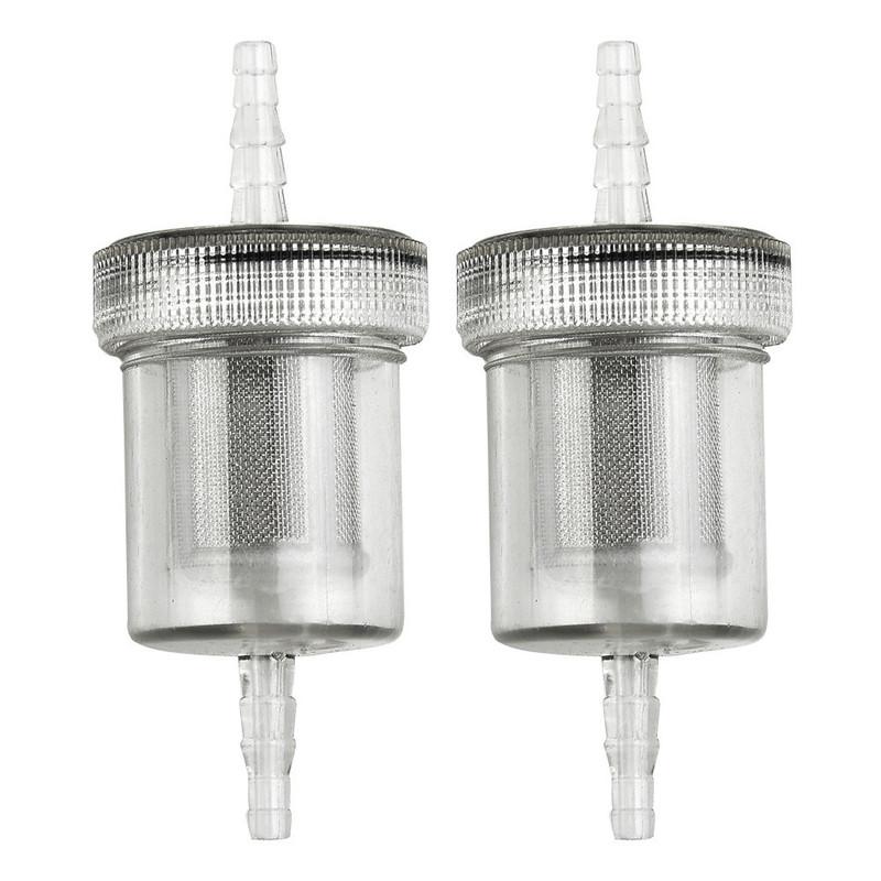 

2pcs 4mm Diesel In-Line Fuel Filter Plastic Transparent Filter Kit For Webasto Eberspacher Air Heater Diesel Set Fit Camper RV