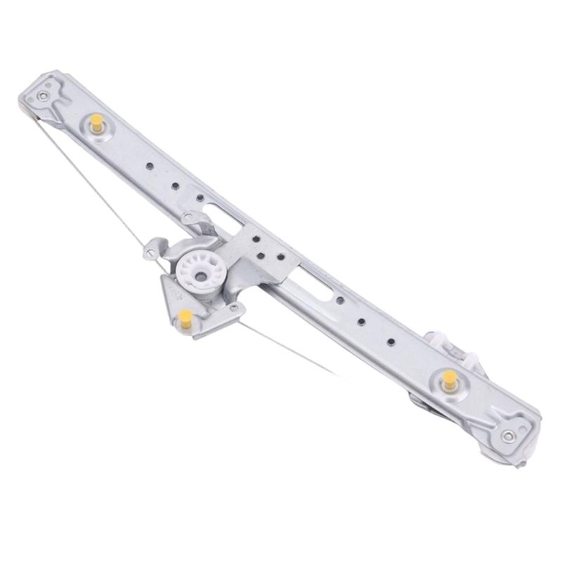 51358212099 51358212100 Window Regulator For 1998-2006 E46 Replacement, Iron, Aluminum and Plastic Rail Assemblies with Cables and Pulleys for Rear
