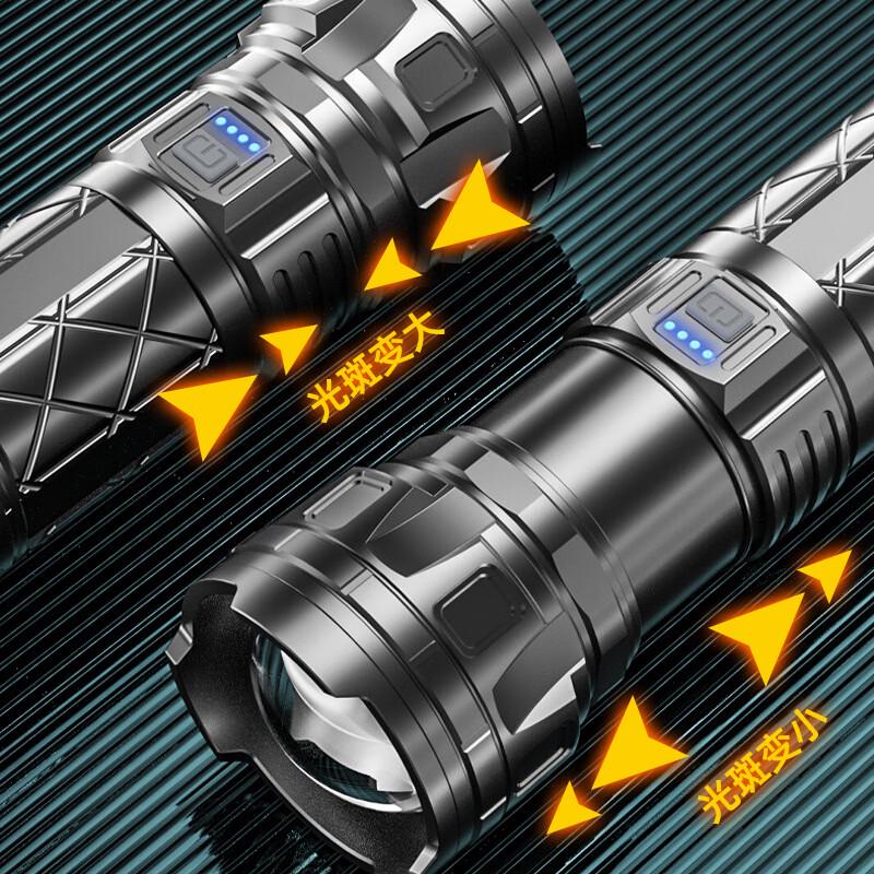 Wiederaufladbare Weißlaser-Taschenlampe