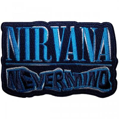 Nevermind Standard Iron On Patch