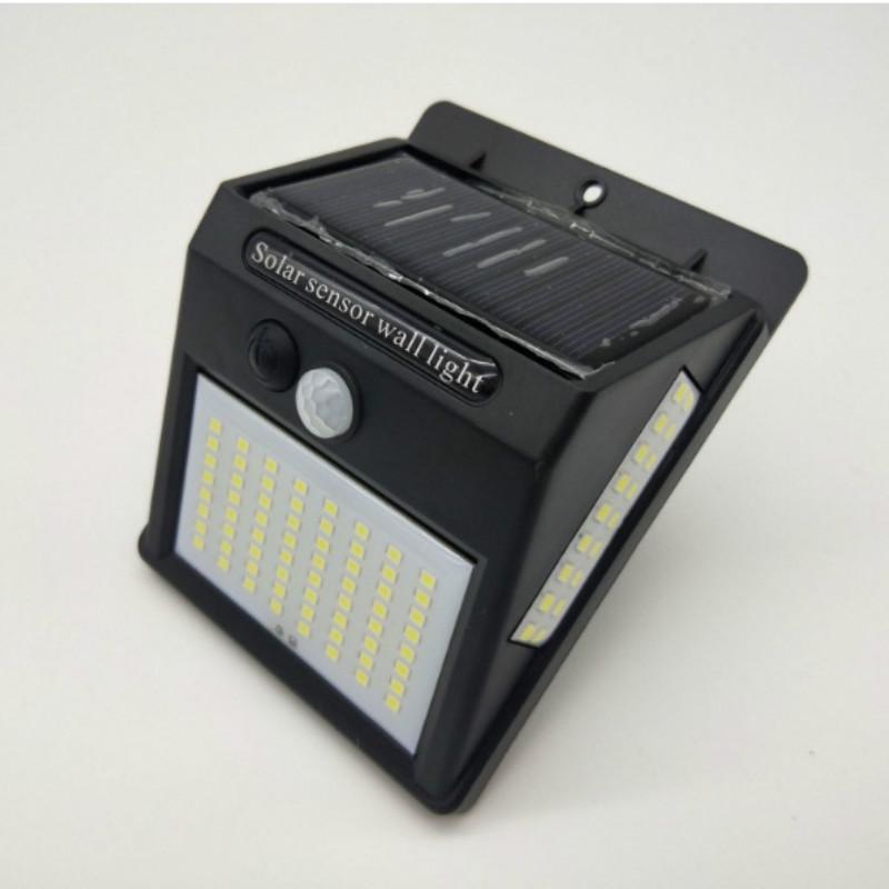 100LED Solar Light Outdoor Solar Lamp PIR Motion Sensor Wall Light Waterproof Solar Powered Lights for Garden Decoration