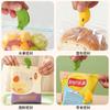 Plastic Banana Magnetic Sealing Clip Moisture-proof Hand Press Fresh-keeping Clip Multifunctional Household Food Bag Clip