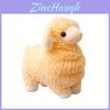 Short Pile Sheep Plushie Cute Animal Toy For Birthdays And Parties