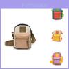 Borsa a Tracolla in Tela per Bambini con Design Leggero e Stile Divertente per l'Uso Quotidiano