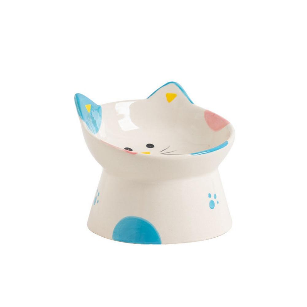 Handmade Cat Bowl Ceramic Pet Food Bowl Pet Supplies Dog Food Feeder  For Dogs Cats