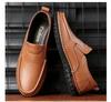 Men Dress Shoes High Quality Genuine Leather Work Shoes Slip-on Men Driving Shoes Comfortable Breathable Party Shoe Men Sneakers