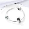 Colored Clasp Charms Shiny Pave Zircon Clip Charmsbeads Stopper Fitcopper Original Bracelet Women Gift Jewelry Making
