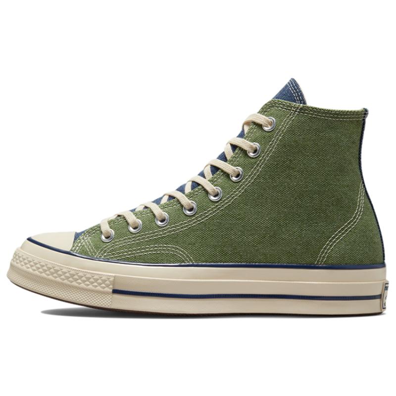 Converse Chuck Taylor All Star 1970s Comfortable and Lightweight High-Top Espadrilles Unisex Moss Green