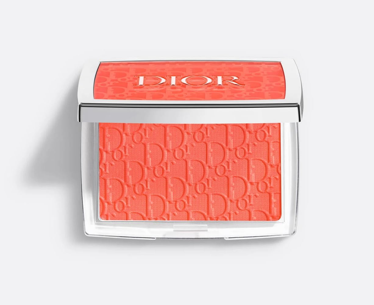 Dior Rosy Glow Summer Collection 2024 Cheek Blush Poppy Main (061 Coral, Product)
