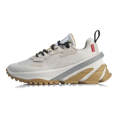 Li Ning Bulls Low Top Chunky Sneakers Men's White Brown ARHQ055-2