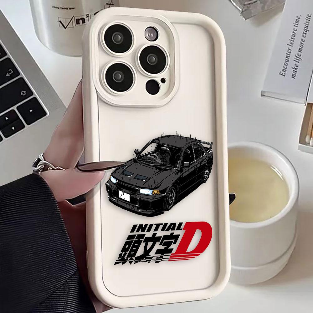 I-Initial D AE86 Tail Light Vehicle Phone Case For iphone Apple 17 AIR 16 16E 11 12 13 14 15 XR Plus Pro Max Silicone Case Cover