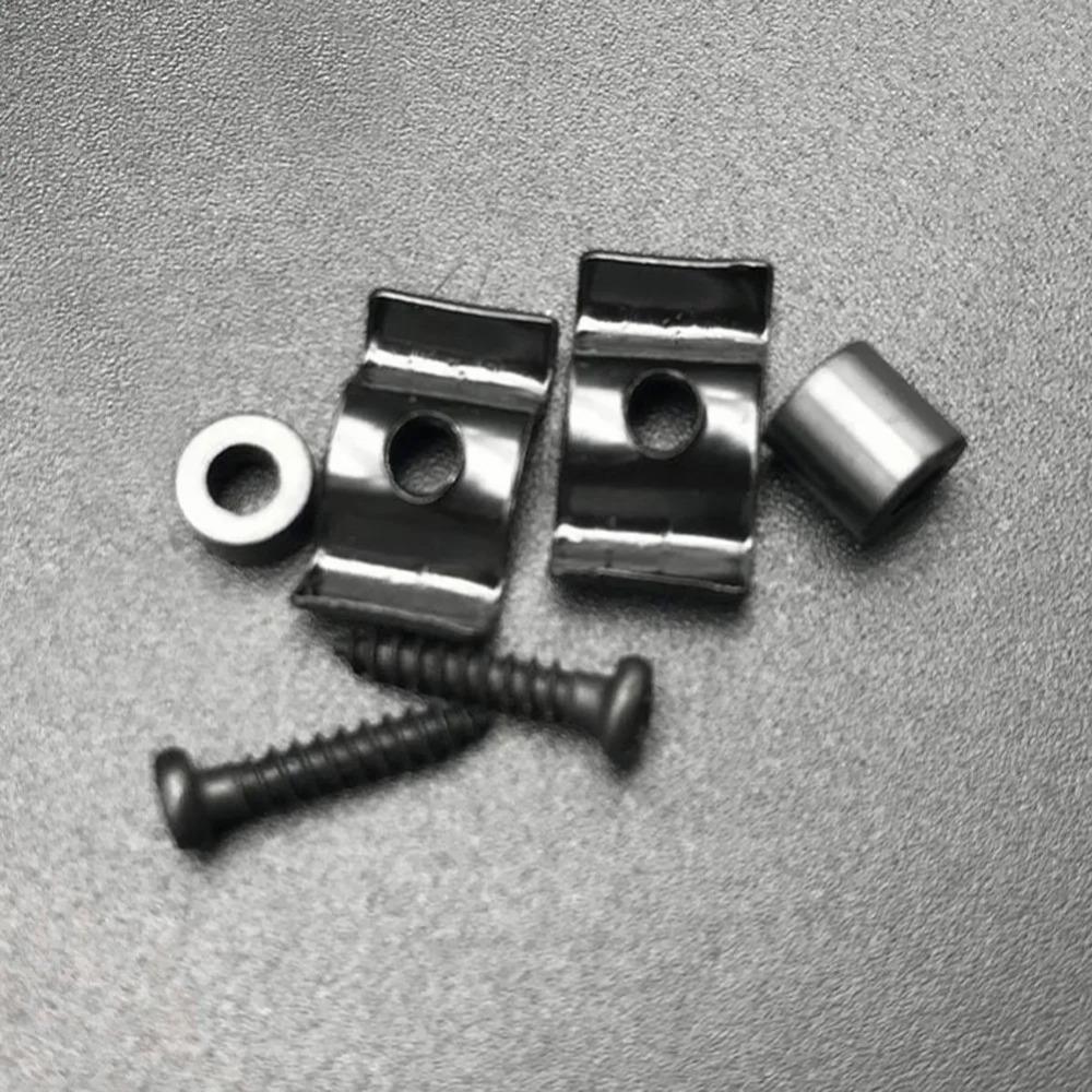 1 Pair Of String Trees/Retainers Electric Guitar Gold/Black/Chrome With Screw String Guides For Fender ST SQ Series
