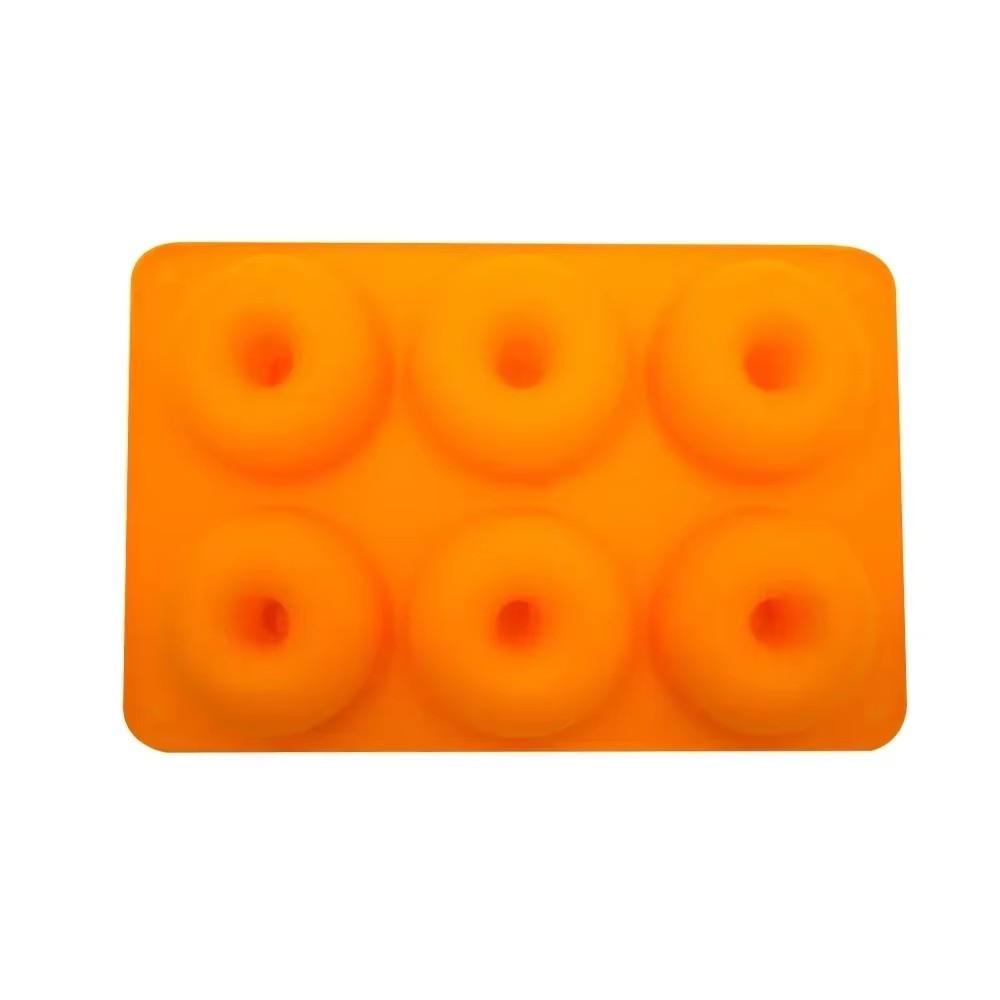 6 Holes Silicone Donut Mold Baking Pan Non-Stick Baking Pastry Chocolate Cake Dessert DIY Decoration Tools Bagels Muffins Donuts