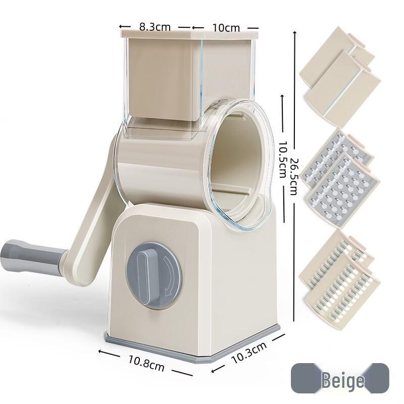 Qianxing Manual Rotary Vegetable Slicer and Shredder