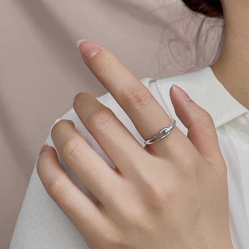 Korean Style Silver Color Sanding Rings For Women Girl Kids Fashion Jewelry Student Wedding Engagement Party Gift Anillos