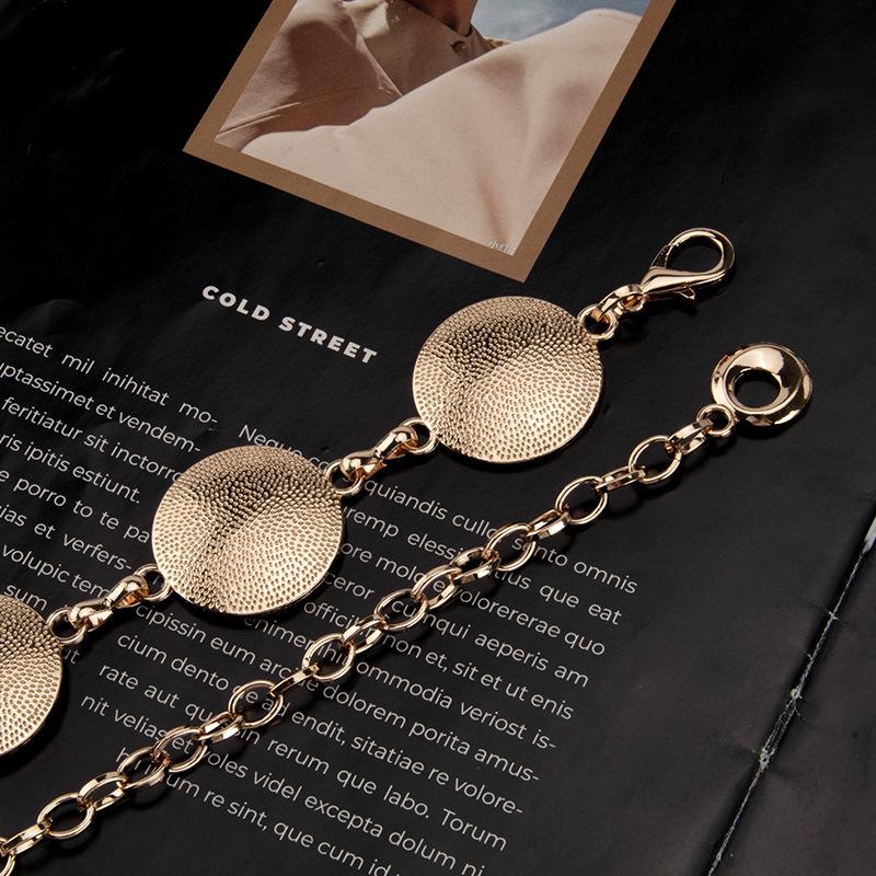 European and American Metal Chain Women's Trendy Versatile Dress Decorative High-end Waist Chain Women's Style