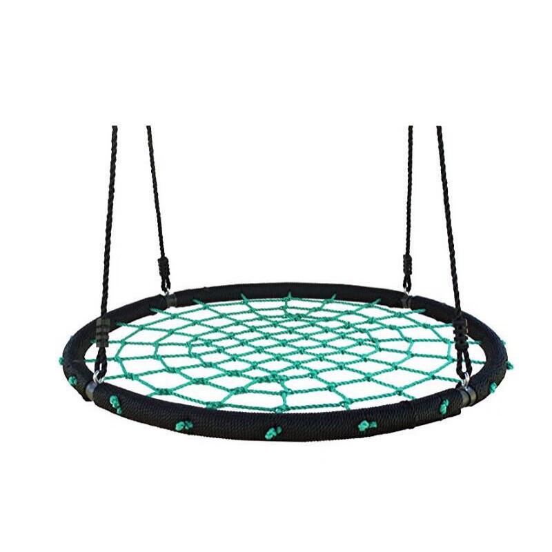 Детские качели из плетёной нейлоновой верёвки для улицы