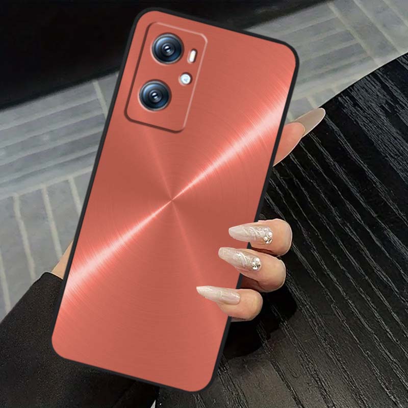 Art colored luminous pattern Phone Case For OPPO Reno 5 6 7 A96 A40 A58 Realme GT A74 A78 Neo2 A74 A78 Find X5 X3 X7 X8 Black