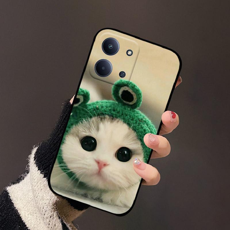 For Poco C85 Case Cover Fashion Camera Protection Silicone Soft TPU Phone Bumper For Xiaomi Poco C 85 PocoC85 Shockproof Shell