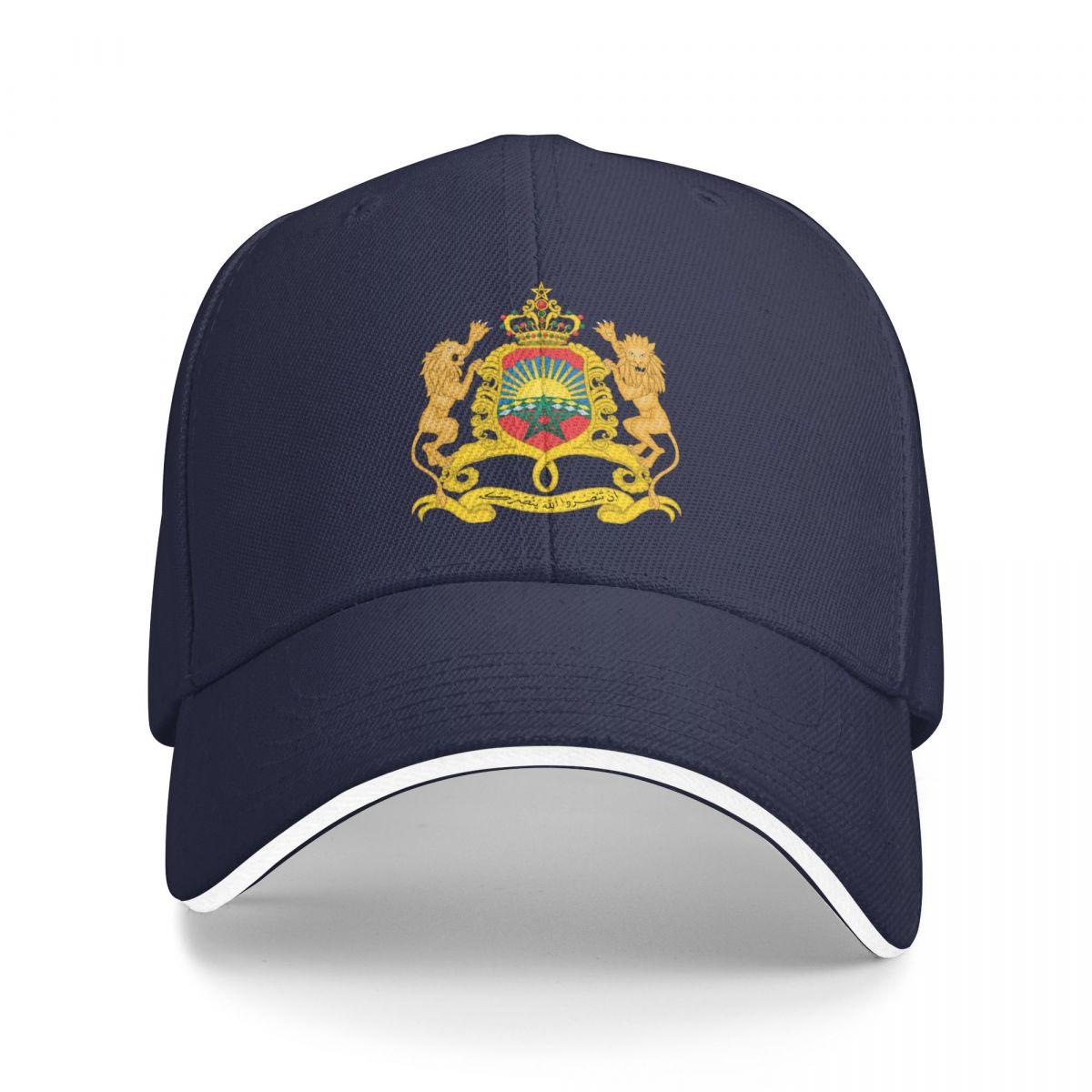 

2023 Design Casquette Королівство Марокко Кепки Одяг Стиль унісекс Капелюх вантажівки Ретро Марокканська патріотична Кепка від сонця One Size