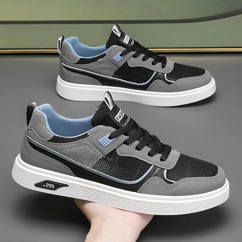 Fashion 2025 Summer New Mesh Breathable Men Shoes Outdoor Men Lightweight Casual Shoes Fashionable Casual Sneakers Zapatillas Hombre