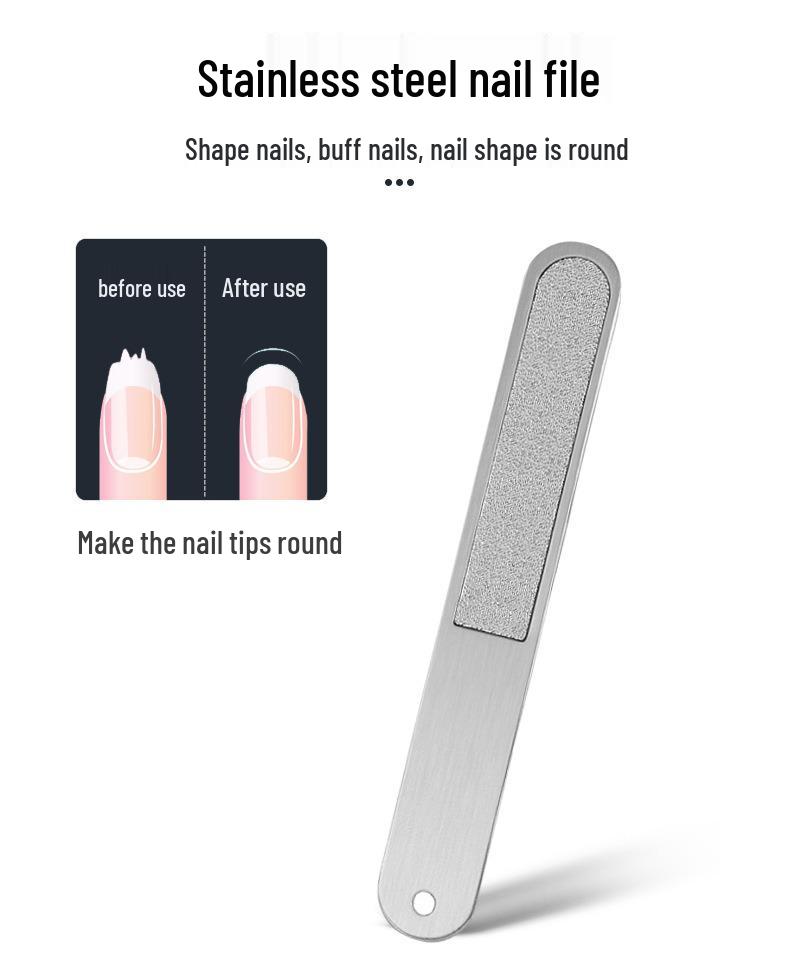 High-End Anti-Splash Nail Clipper Set for Thick Toenails