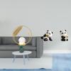 Ball Metal Sculpture Figurine Ornament Statue Stand Resin Bookend Decorative Support for Hallway