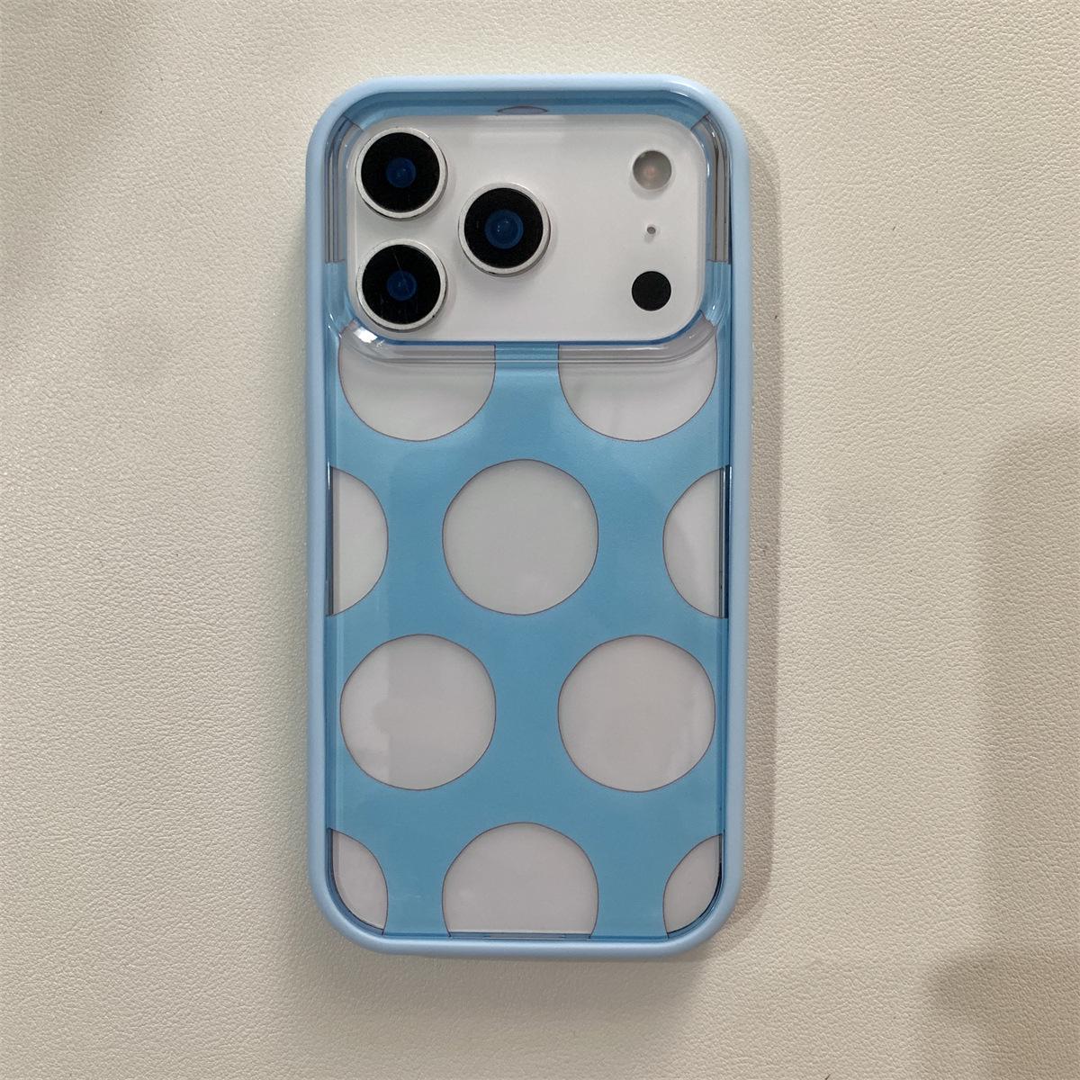 

Powder Blue 2-in-1 Drop-proof Phone Case for iPhone 14/13/Apple 17/16/15 PROMAX iPhone 15