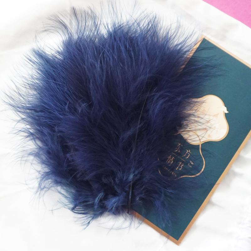 50Pcs Fluffy Turkey Marabou Feather 10-15Cm Turkey Feathers Decoration Accessories For Jewelry Clothes Wedding Plumes DIY Crafts