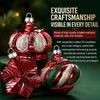 24Pcs Shatterproof Xmas Hanging Decorations 6cm Holiday Ornaments  For Christmas Tree