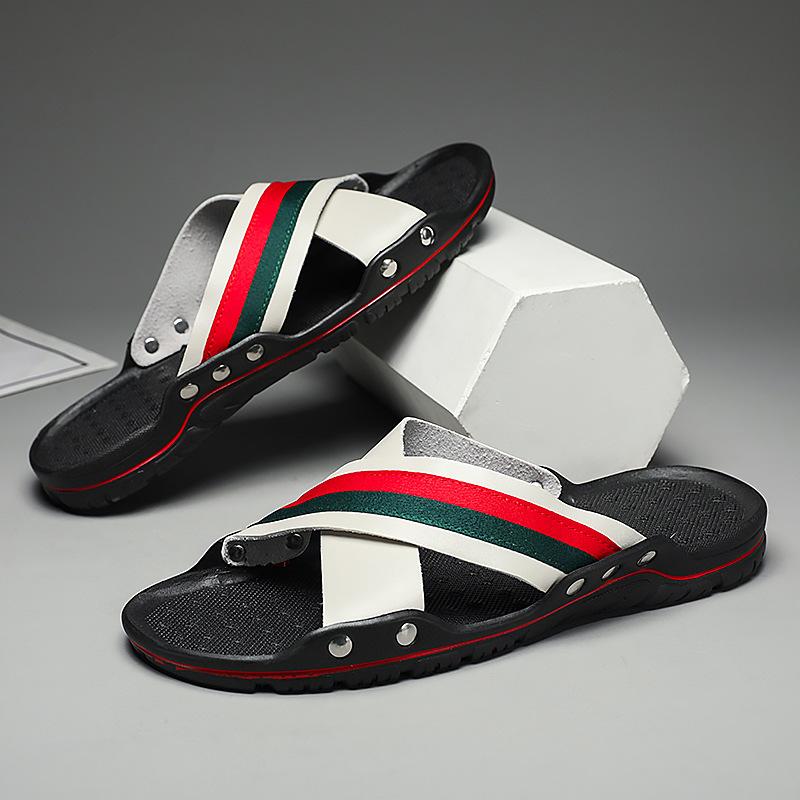 2025 Herren Hausschuhe atmungsaktive Hausschuhe Strandschuhe Sandalen Homewear coole Hausschuhe Herren