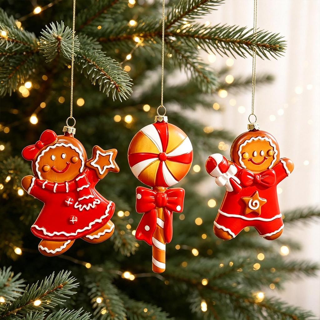 Christmas Old Man Pendant Ornament for Tree Festive Decoration