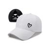 Love Heart Ponytail Baseball Cap Adjustable Snapback Hat Fashion Sunshade Sun Hat  Outdoor