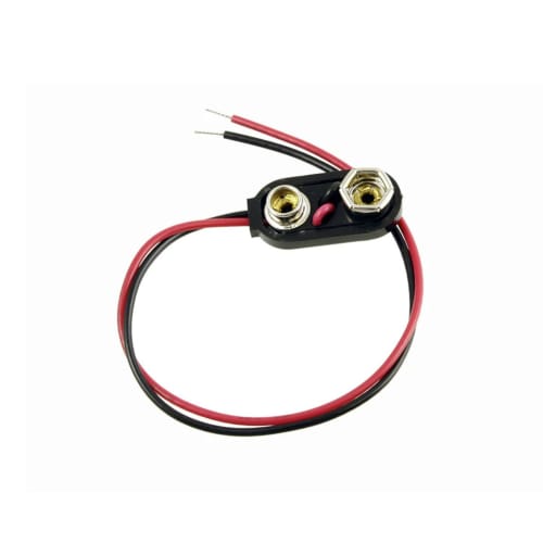 ALLPARTS Battery Snaps for 9V Battery Snaps 006P (Pack of 5) EP-0249-000