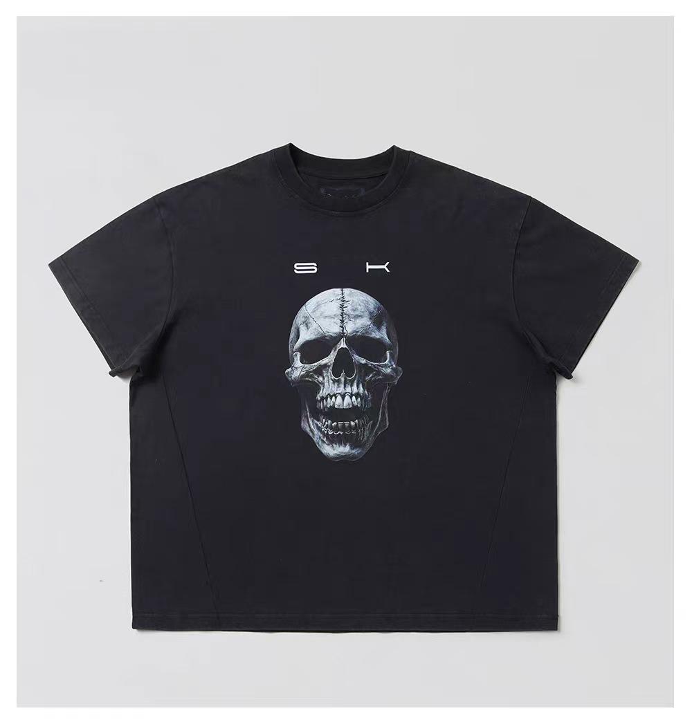 

SK Eternal Giant Skull Black & White Loose Fit Tee M