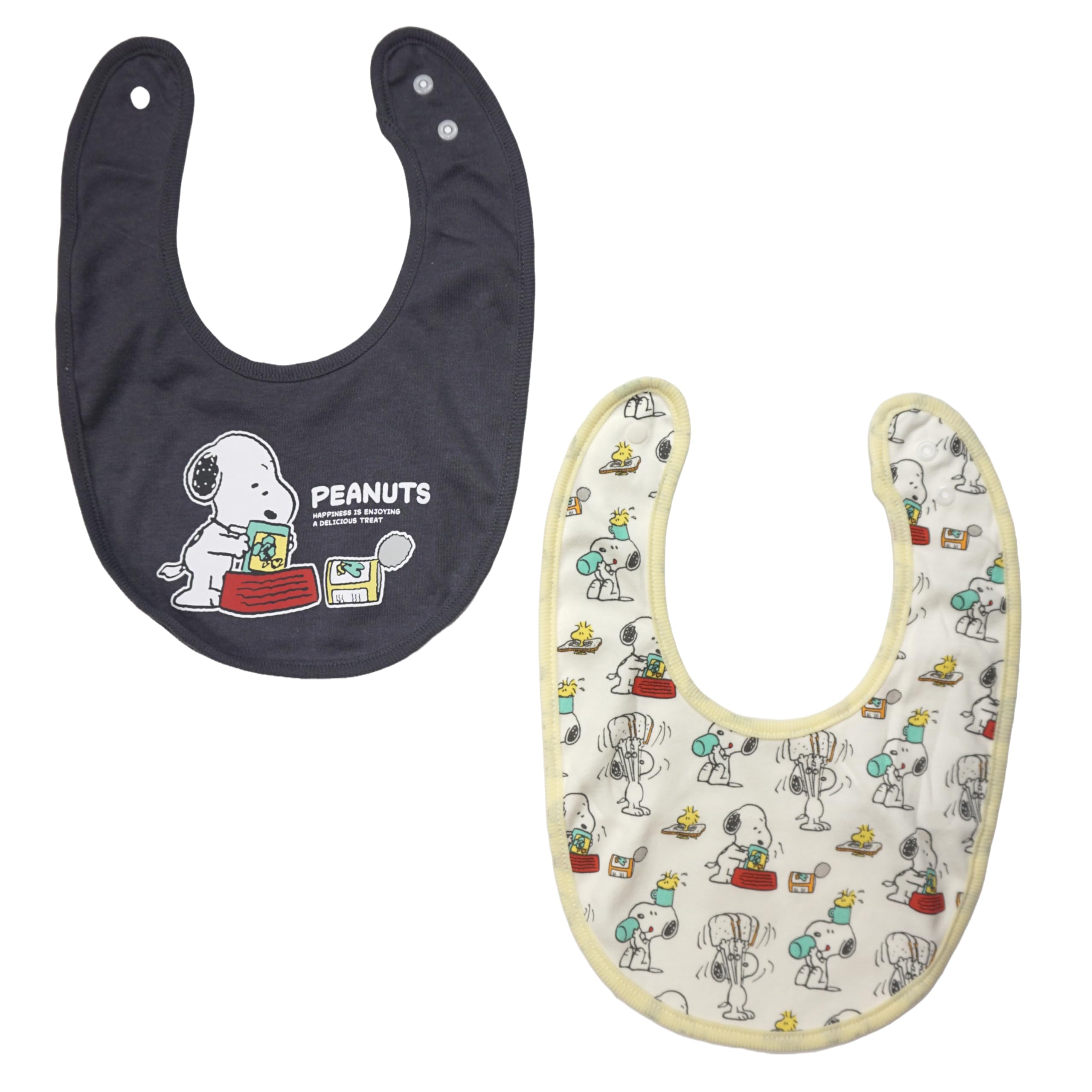 

Takihyo Snoopy Bib Set of Baby for Boys and Snoopy One Size 2, Bibs, Girls, 215150202, 25,