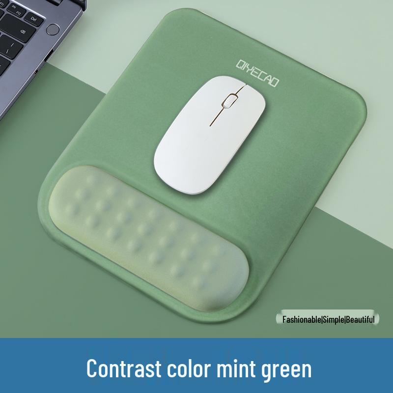Ergonomic Memory Foam Wrist Rest Mouse Pad - Non-Slip, Large Size for Women