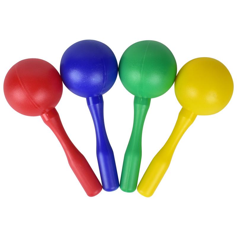 Kindergarten Percussion: Raw Wood Egg Shakers - Children's Musical Rattle Instruments