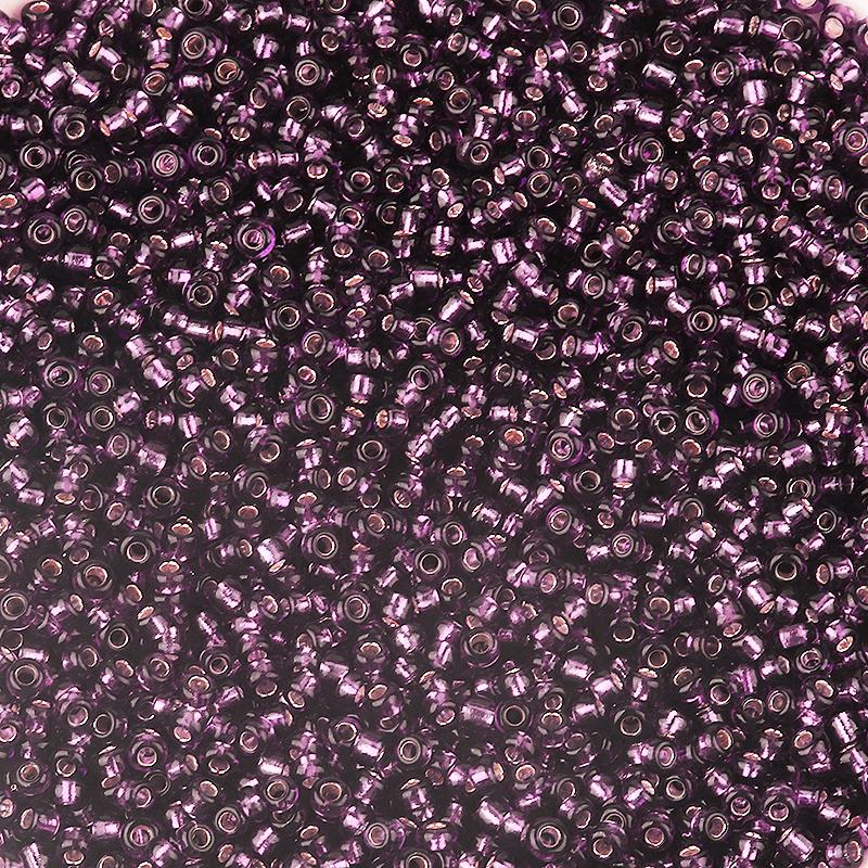 10/50g Czech Glass Seed Beads Inner Silver Loose Spacer Rice Beads For Jewelry Making Colorful Round Bead DIY Earrings Bracelet