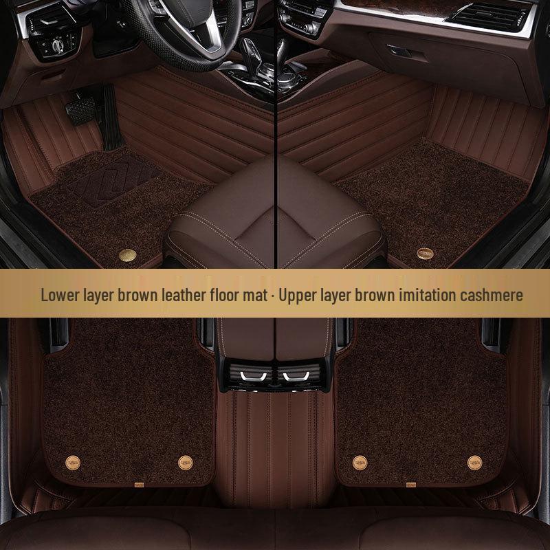 Honda CRV 24-Model Fully Enclosed Genuine Leather Floor Mats (10/22/16)