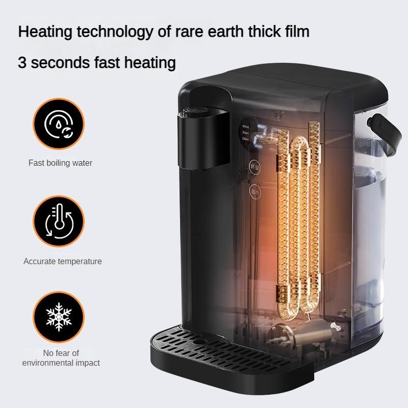 3L Household Small Hot Water Boiling Machine Quick Heating Direct Water Dispenser Desktop Water Dispenser